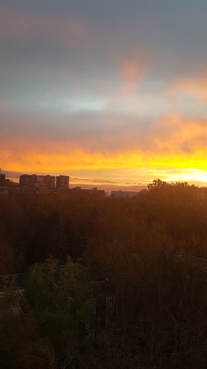 О, какой рассвет!