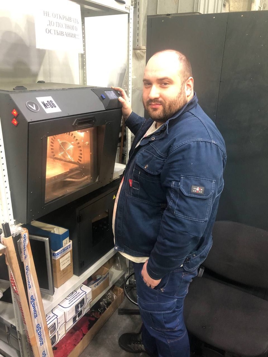 Фото оператора с Volgobot A4 PRO