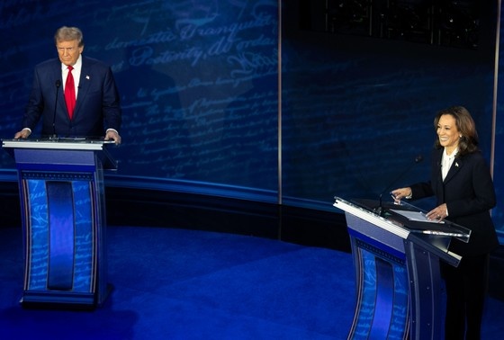    Дональд Трамп, Камала Харрис