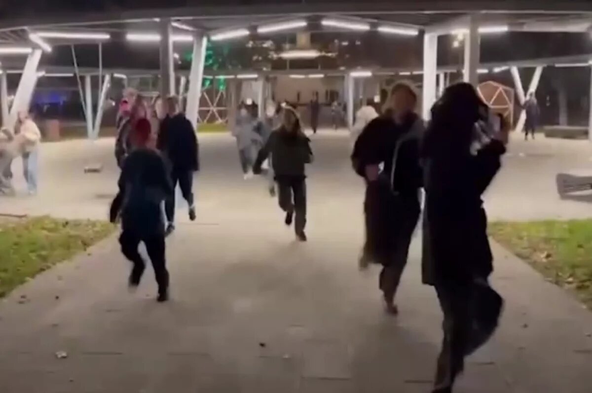    SHOT: неизвестный открыл стрельбу в парке в Подмосковье