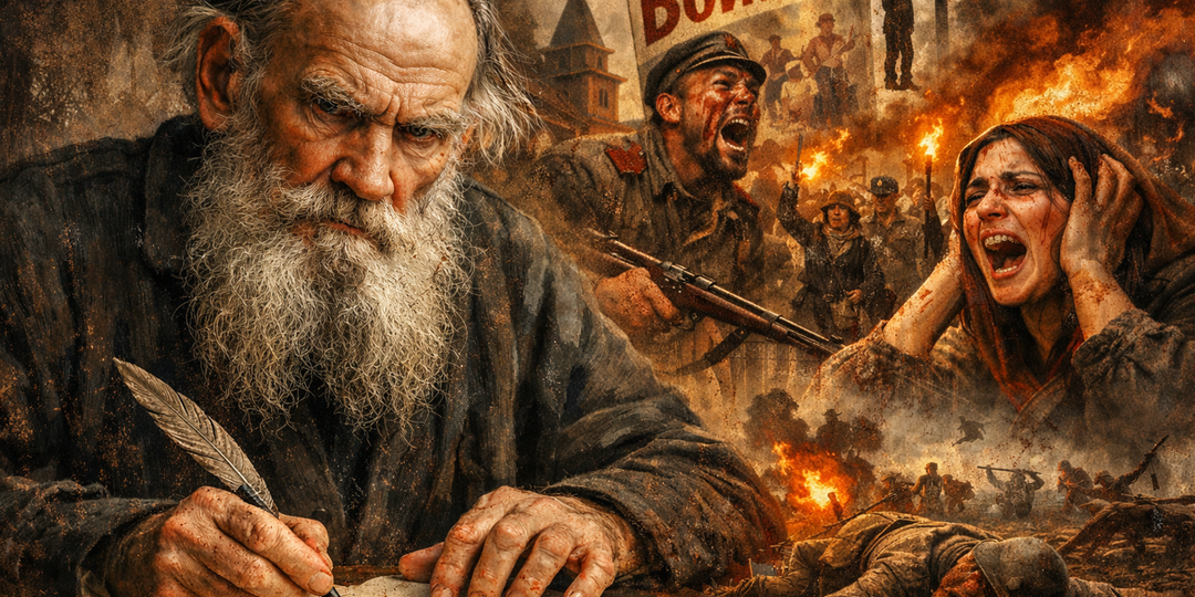 Покорность русского человека и общества. Лев Толстой о войне