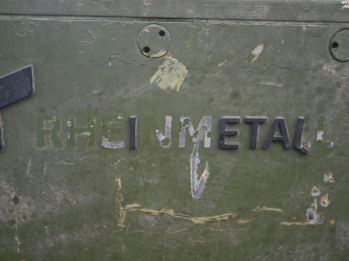    Трофейная немецкая БМП "Мардер", восстановленная военнослужащими ЦВО© РИА Новости / Станислав Красильников