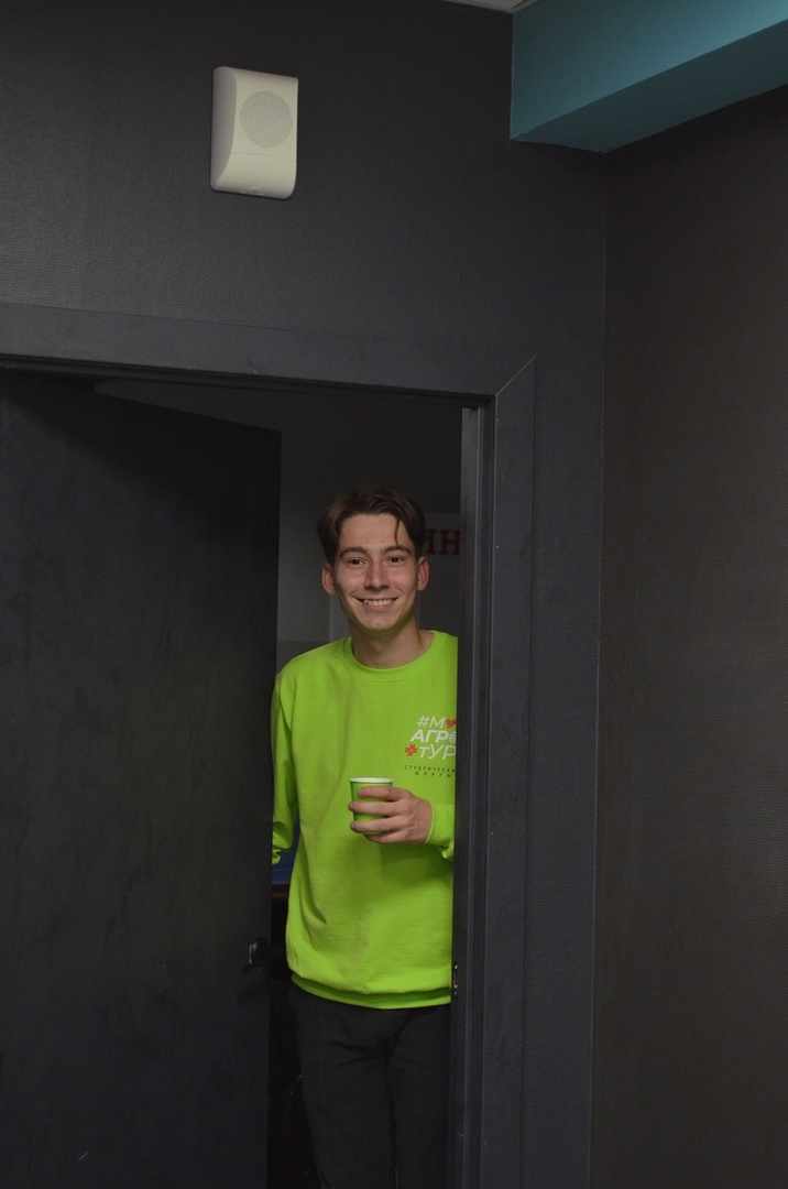 Антон — участник проекта «Мой АГРОтУР», который проходит на площадке УдГАУ 