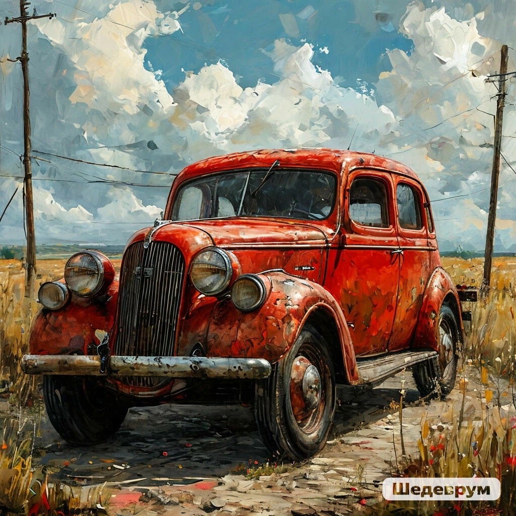 День автомобилиста /как это видит Шедеврум/