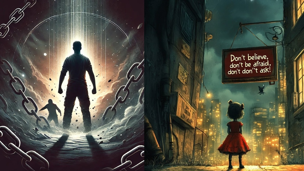 Так видят это выражение ИИ, созданный у нас (слева) и американский (справа)