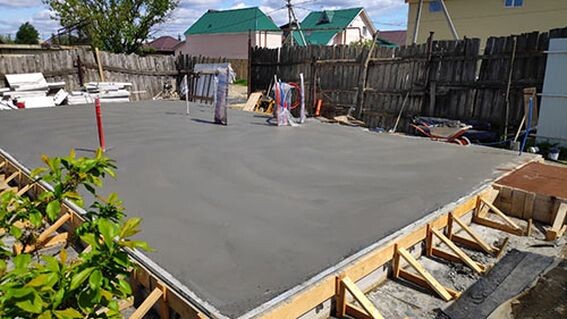 Плитный фундамент