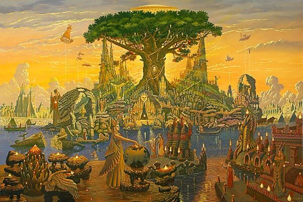 Какие научные достижения зашифрованы в русских сказках. Обложка © VK / Живописец Всеволод Иванов