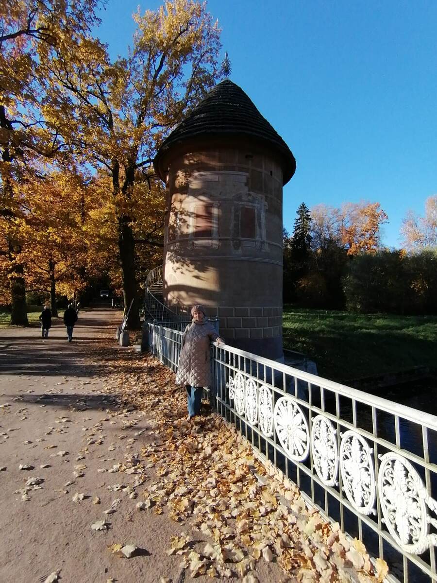 Осенний парк в Петербурге- фото автора