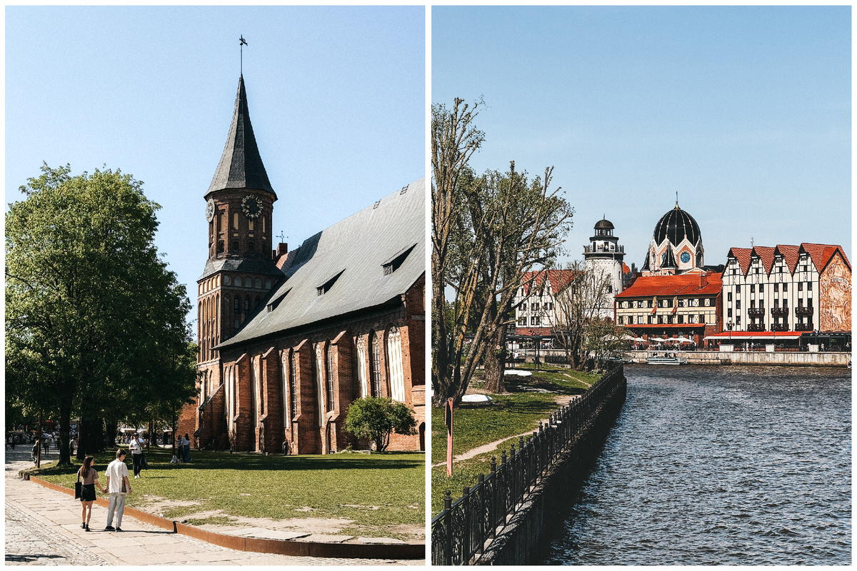 Первый день в Калининграде. Не впечатлило. Прогулялись по Рыбной деревне, дошли до острова Канта, обошли Кенигсбергский собор и уткнулись в стройный ряд панельных девятиэтажек. Запрос на историю и старинную архитектуру не удовлетворён.