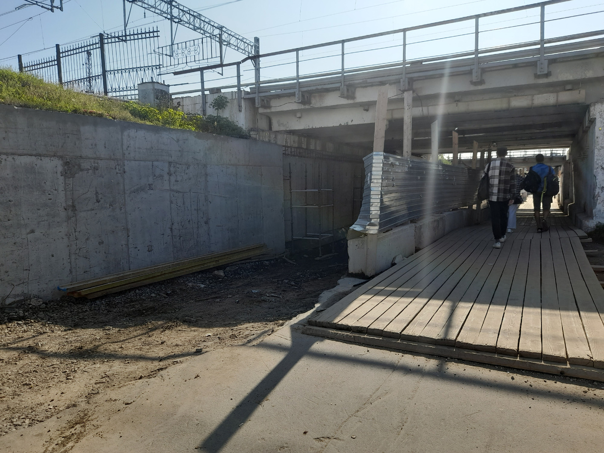 Дорога к парку Царицыно