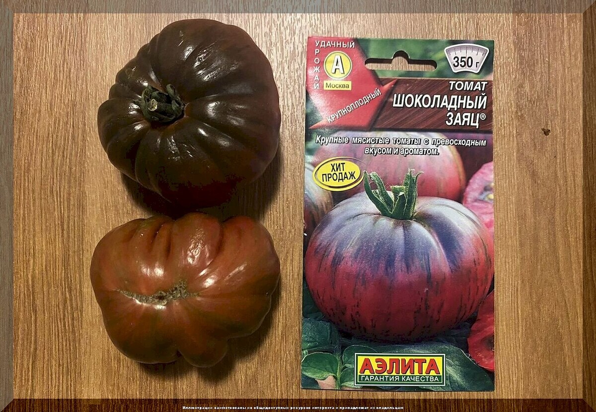 https://vk.com/photo-159774511_457267238.  Томат "Шоколадный заяц"