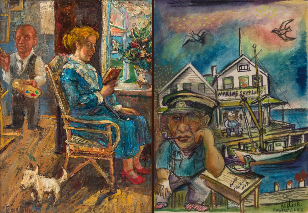 Художник Давид Давидович Бурлюк