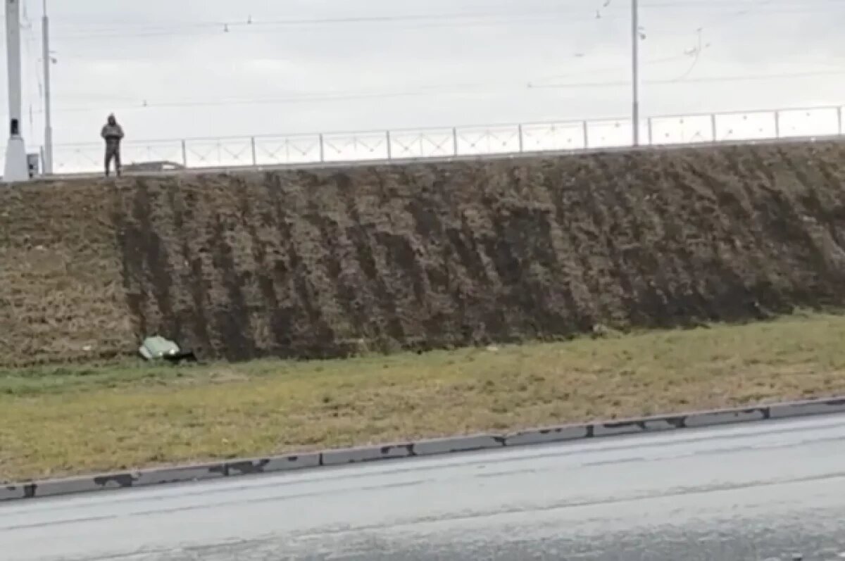    Робота-уборщика сняли на видео жители Новосибирска