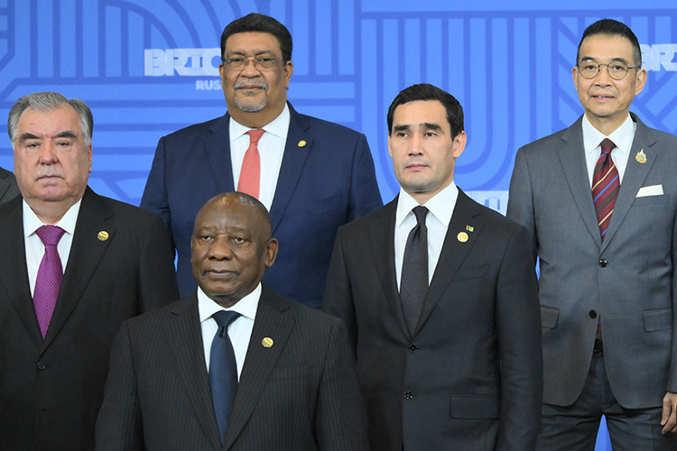    Саммит БРИКС вызвал широкий резонанс в Центральной Азии.   
Фото: Григорий Сысоев / фотохост-агентство brics-russia2024.ru