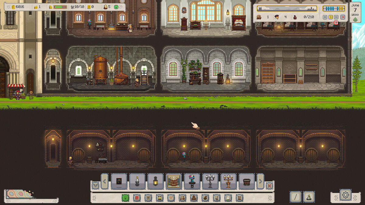    Галерея игры Ale Abbey