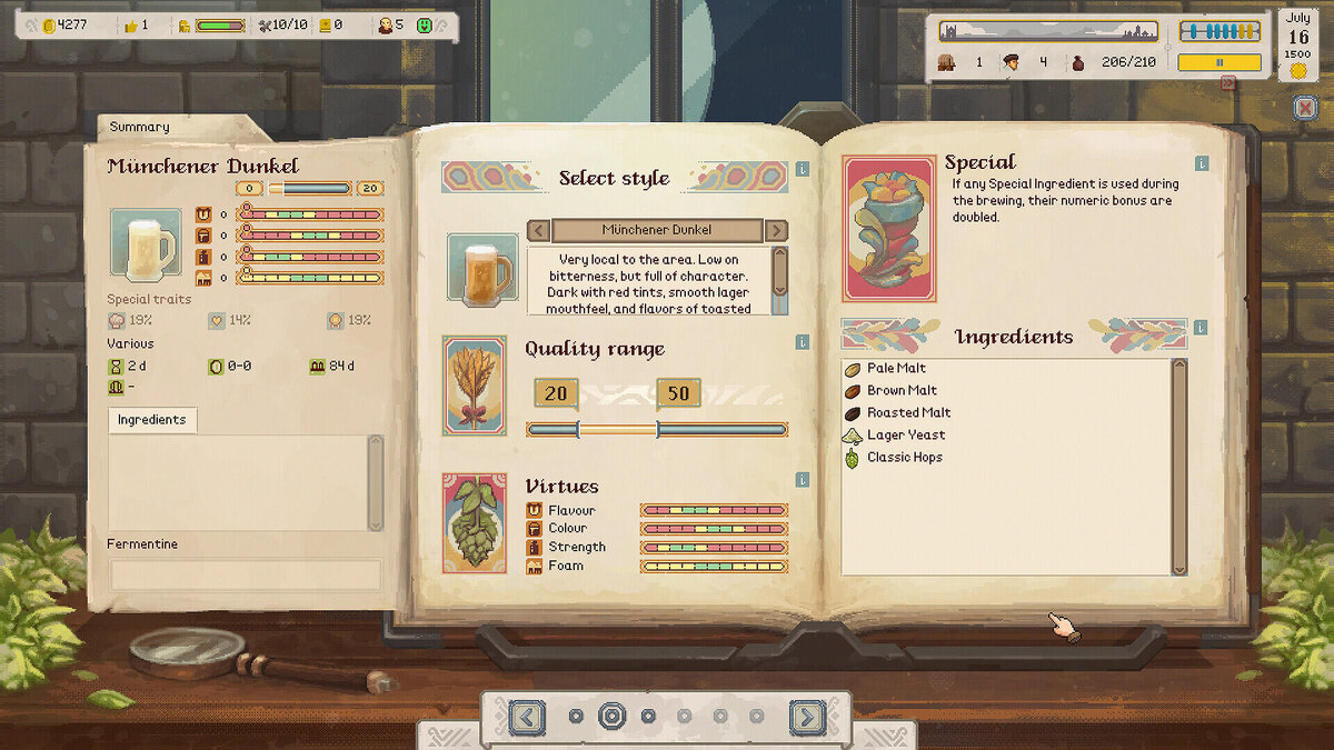    Галерея игры Ale Abbey