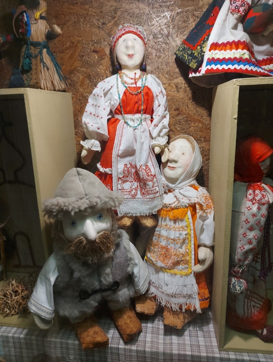 Экспонаты музея кукол на Васильевском острове