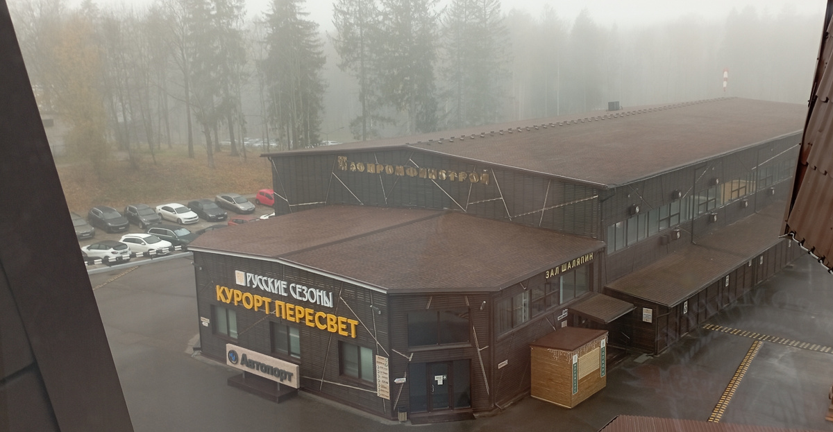 Вид из моего окна. Московская область. ЗДЕСЬ и далее фото автора и(или) из личного архива автора.