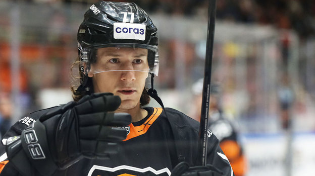    Защитник «Амура» Кэмерон Ли.ХК «Амур»