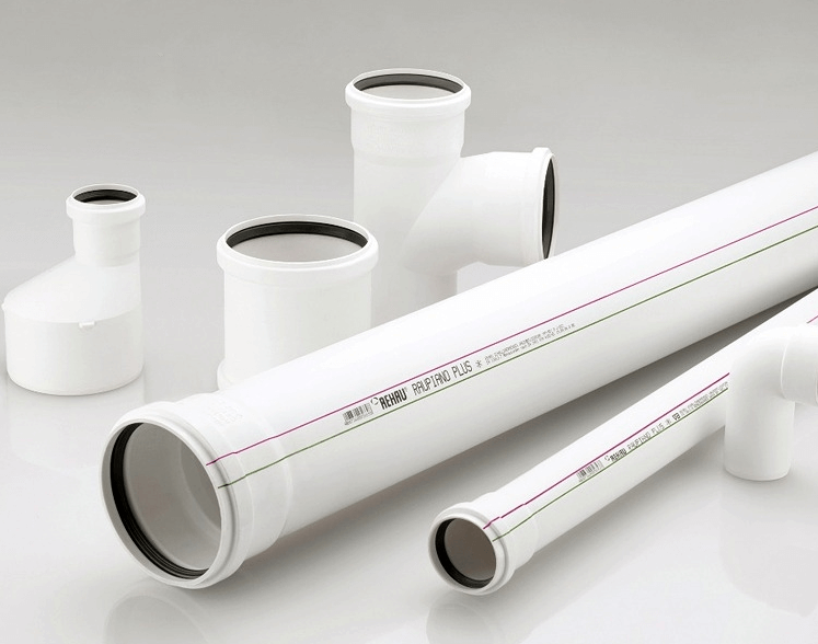 Трубы канализационные полипропиленовые (ПП) с пониженным уровнем шума.