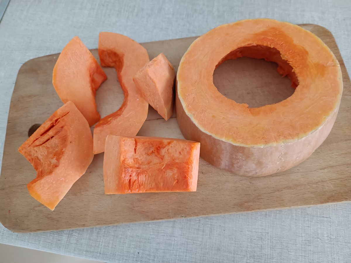 Некоторые кусочки уже даже почищены. Сервис! 