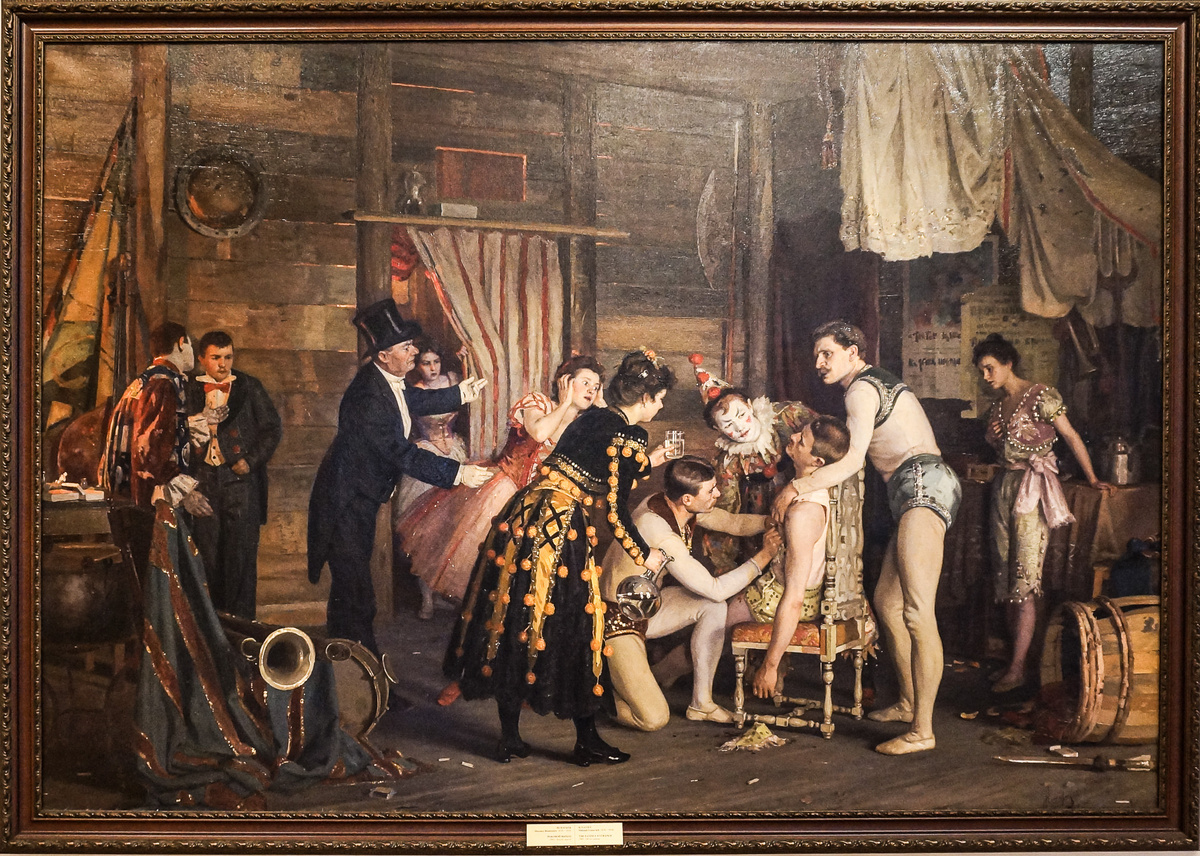 М.И. Игнатьев. Роковой выход. 1901. Собрание Ярославского художественного музея