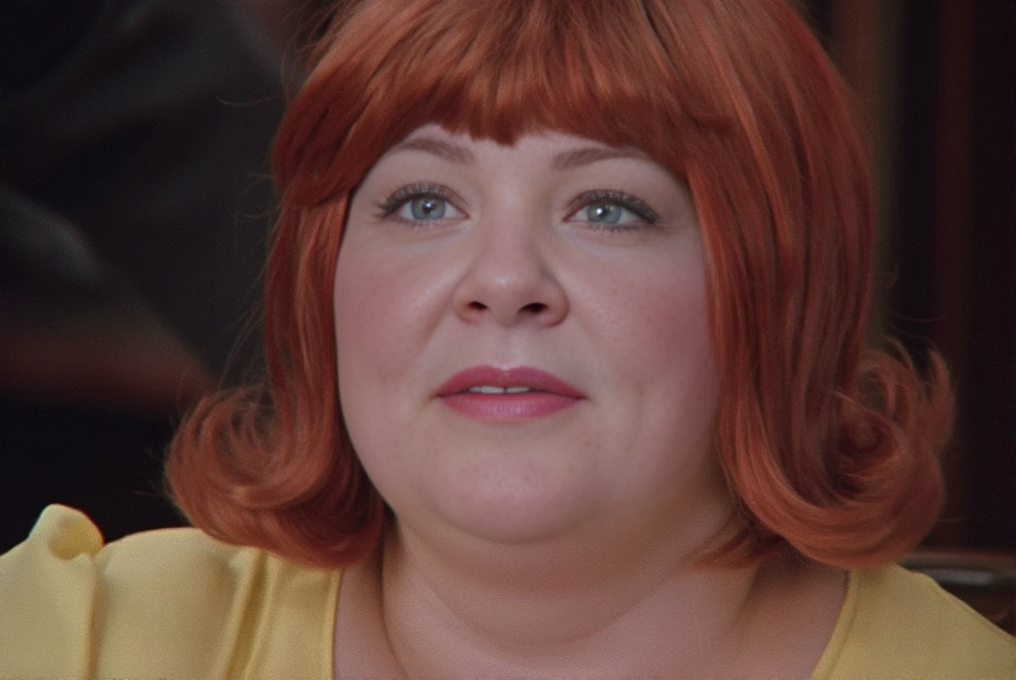 в роли жены Буншы - Мелисса Маккарти