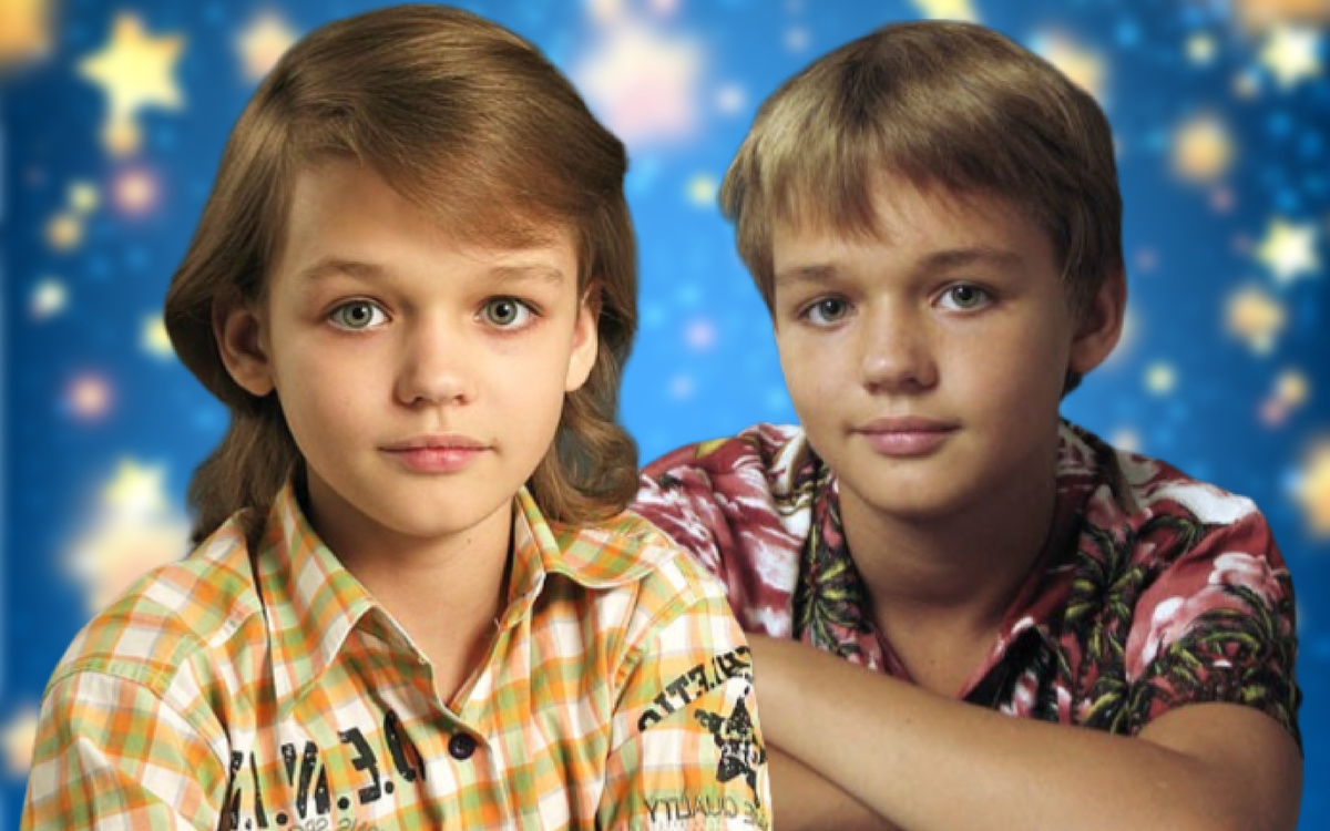 на фото Александр Сигуев в детстве 