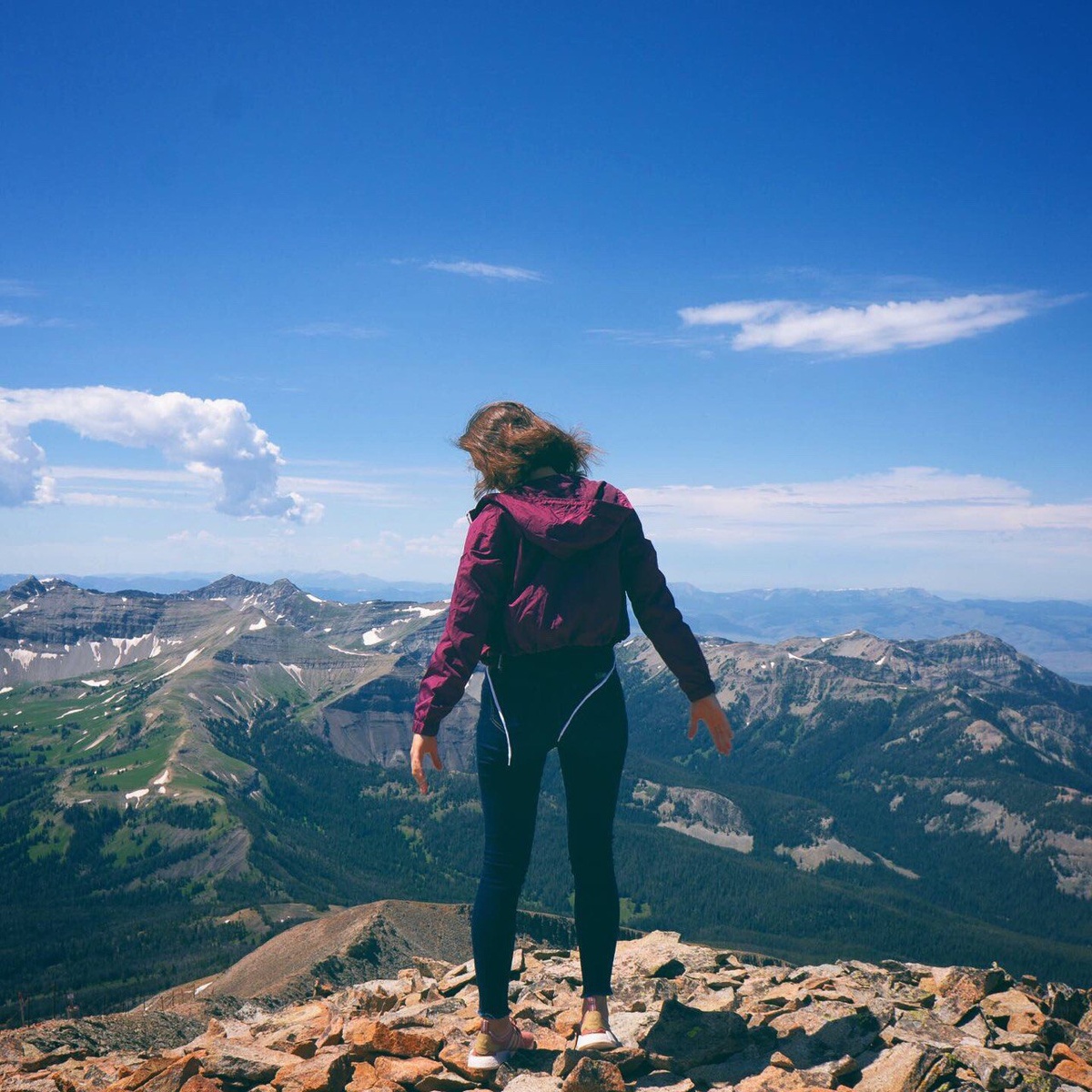 Lone Peak, Montana, USA