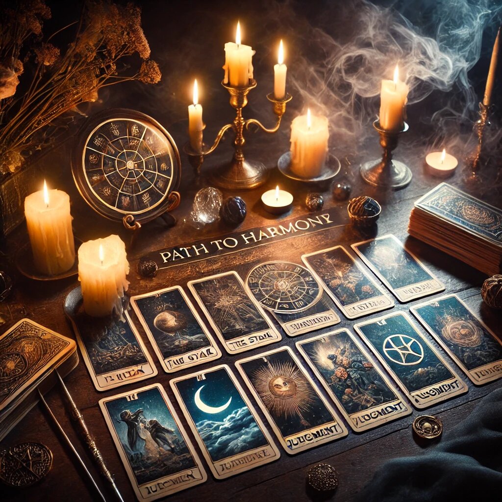 Таро Расклад "Путь к Гармонии в Ноябре": Лев