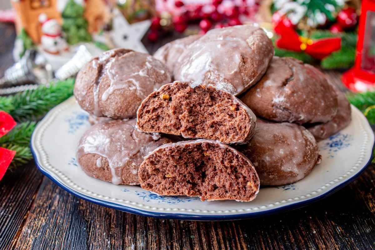 Шоколадные пряники - Пошаговый рецепт
