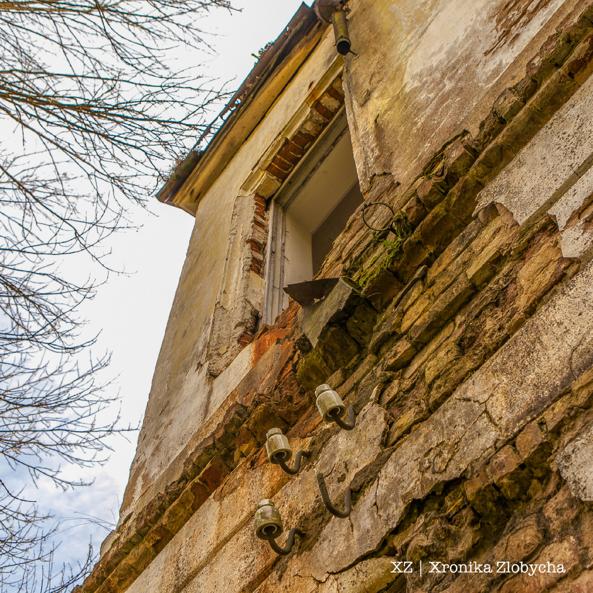 Часть главного дома в усадьбе Николькое-Черенчицы (Фото автора)