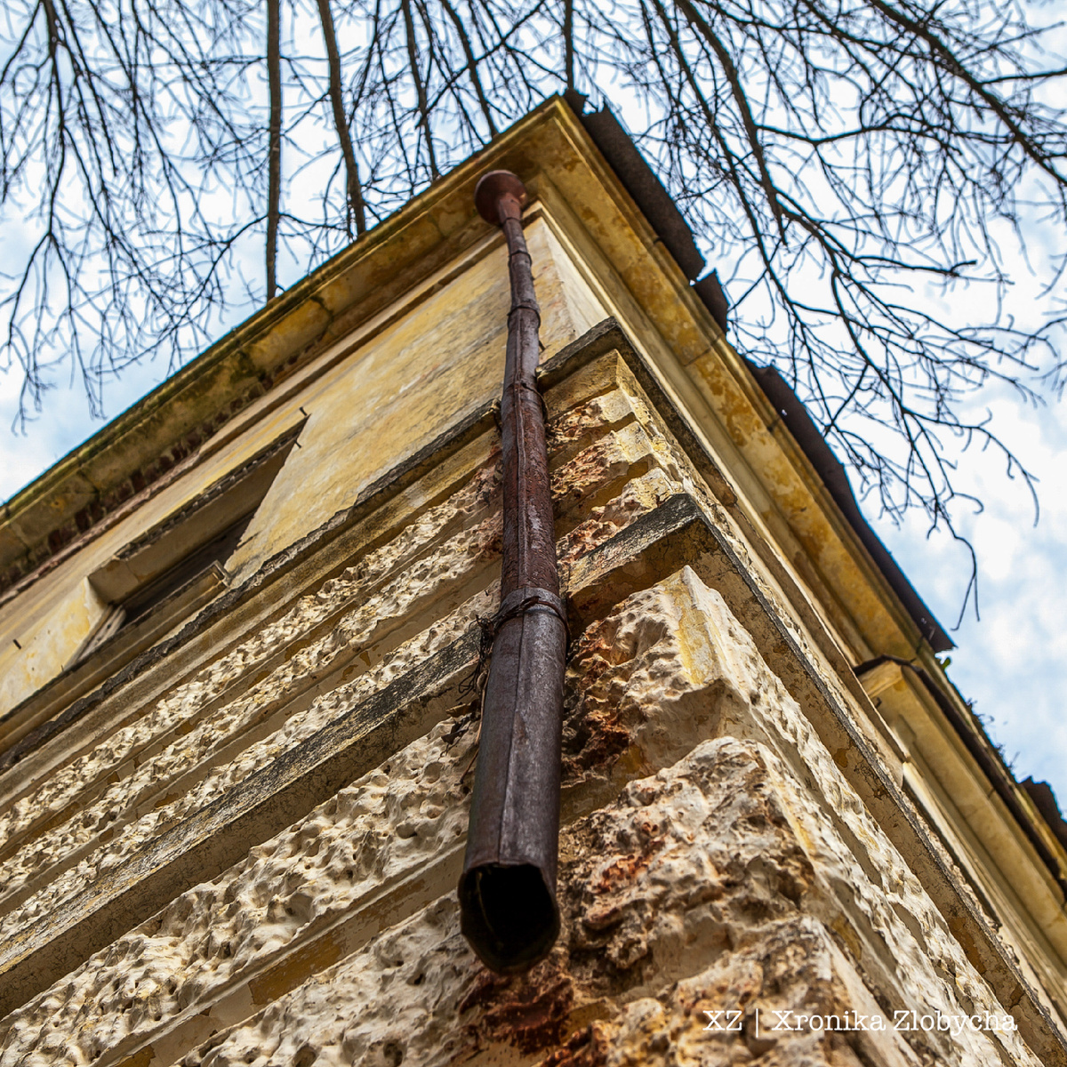 Часть главного дома в усадьбе Николькое-Черенчицы (Фото автора)