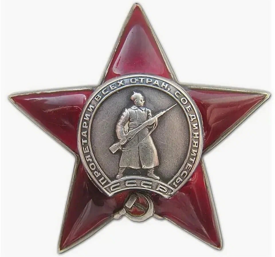 Орден Красной Звезды так же был у очень многих рядовых солдат, в том числе бывших "штрафников" 1136-го СП 338-й СД 5-й общевойсковой армии 3-го Белорусского фронта... После того, как они смыли свою "вину" своей кровью... (картинка из открытых источников)...