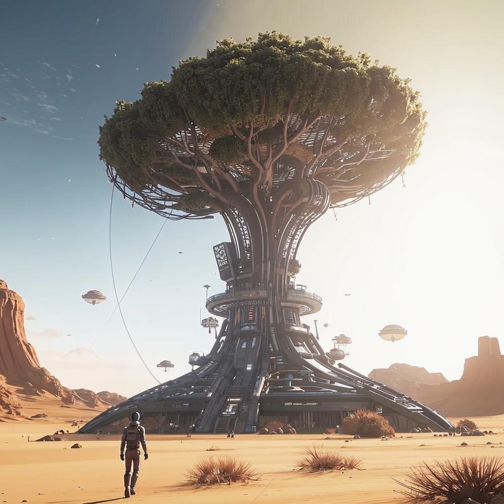 Возможно именно так будет выглядеть первая колония, созданная "биосеменем"