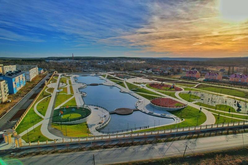    Фото: департамент информполитики губернатора. Набережная Волчанска после реконструкции