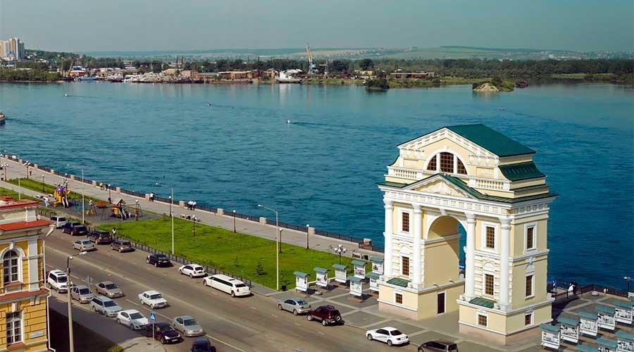 Московские триумфальные ворота, Была сооружена в Иркутске в 1811 г. в честь десятилетия восшествия на престол Александра I