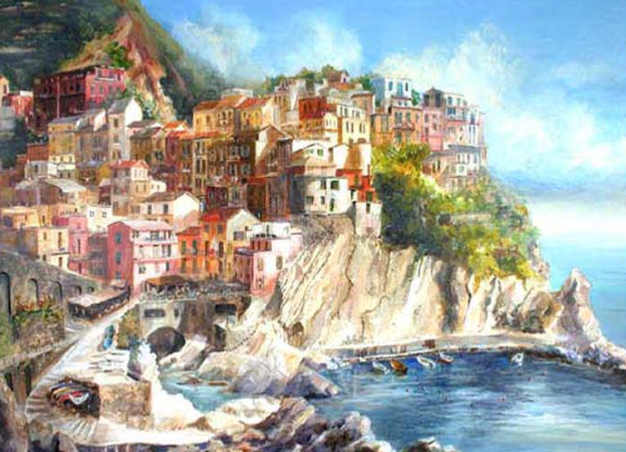 Прибрежный город