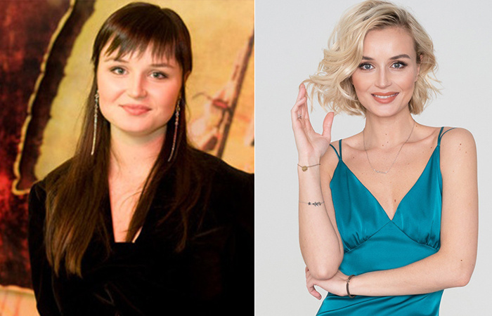  Полина Гагарина до и после похудения