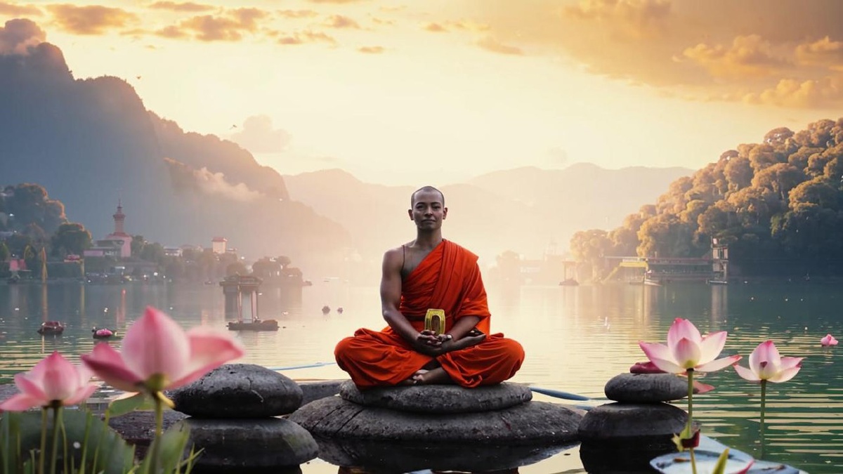 Буддийский монах 