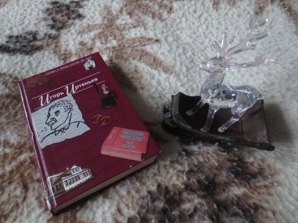 Это я - олень со своим пледом