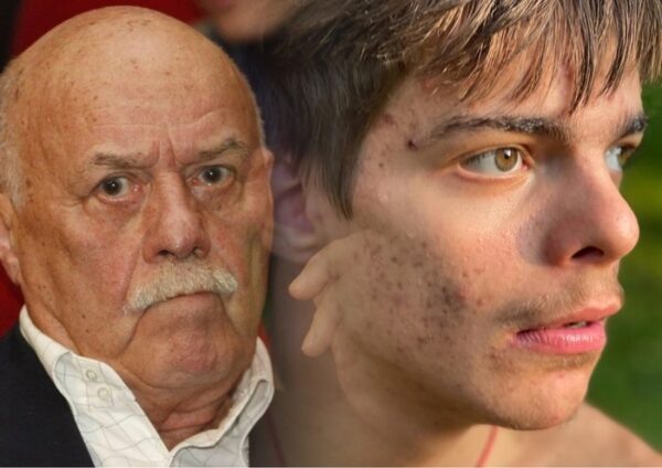    Говорухин и его предполагаемый сын Давид, фото:veasy.ru