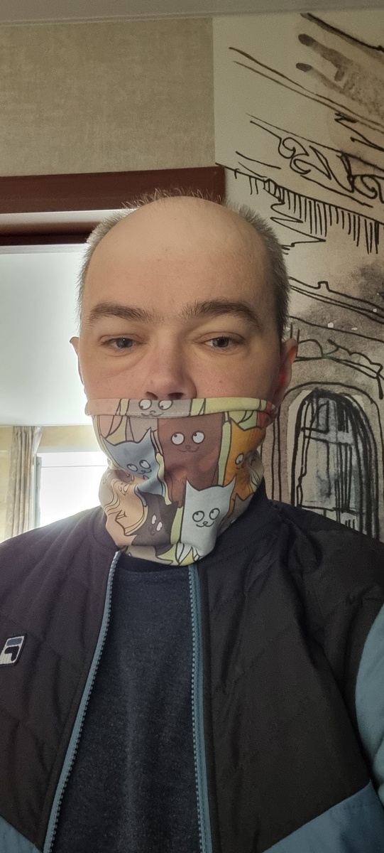 Немного обросший почти лысый йа 🤣