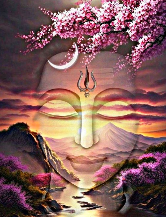 Аум приравнивается к Ишваре и предполагается, что, поклоняясь Ему как Аум, мы превзойдем страдания.