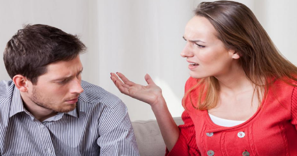 Фото из интернета. Ссора с мужем.