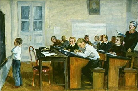 Иван Антонович Тихий "Экзамен", 1957