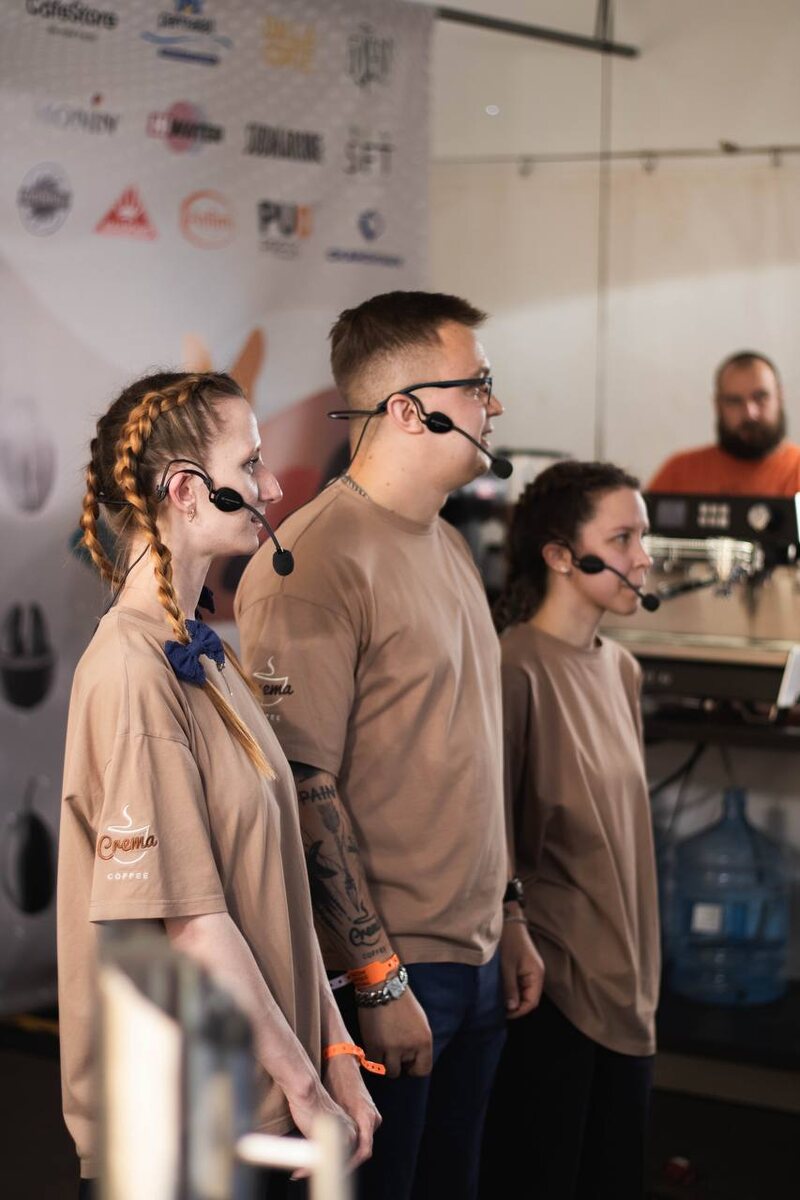 Наша команда на Russian Coffee Cup