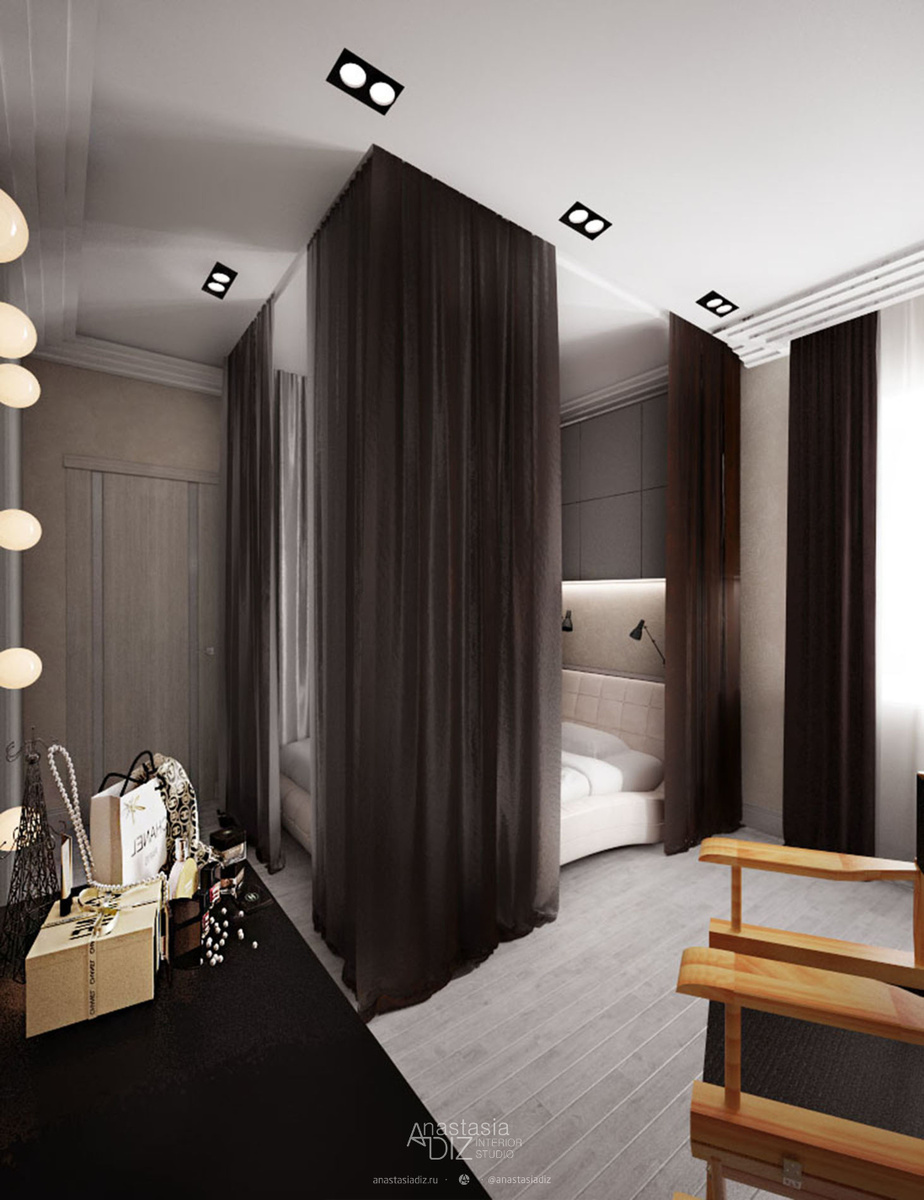 Дизайн-проект спальни 2015 г. 