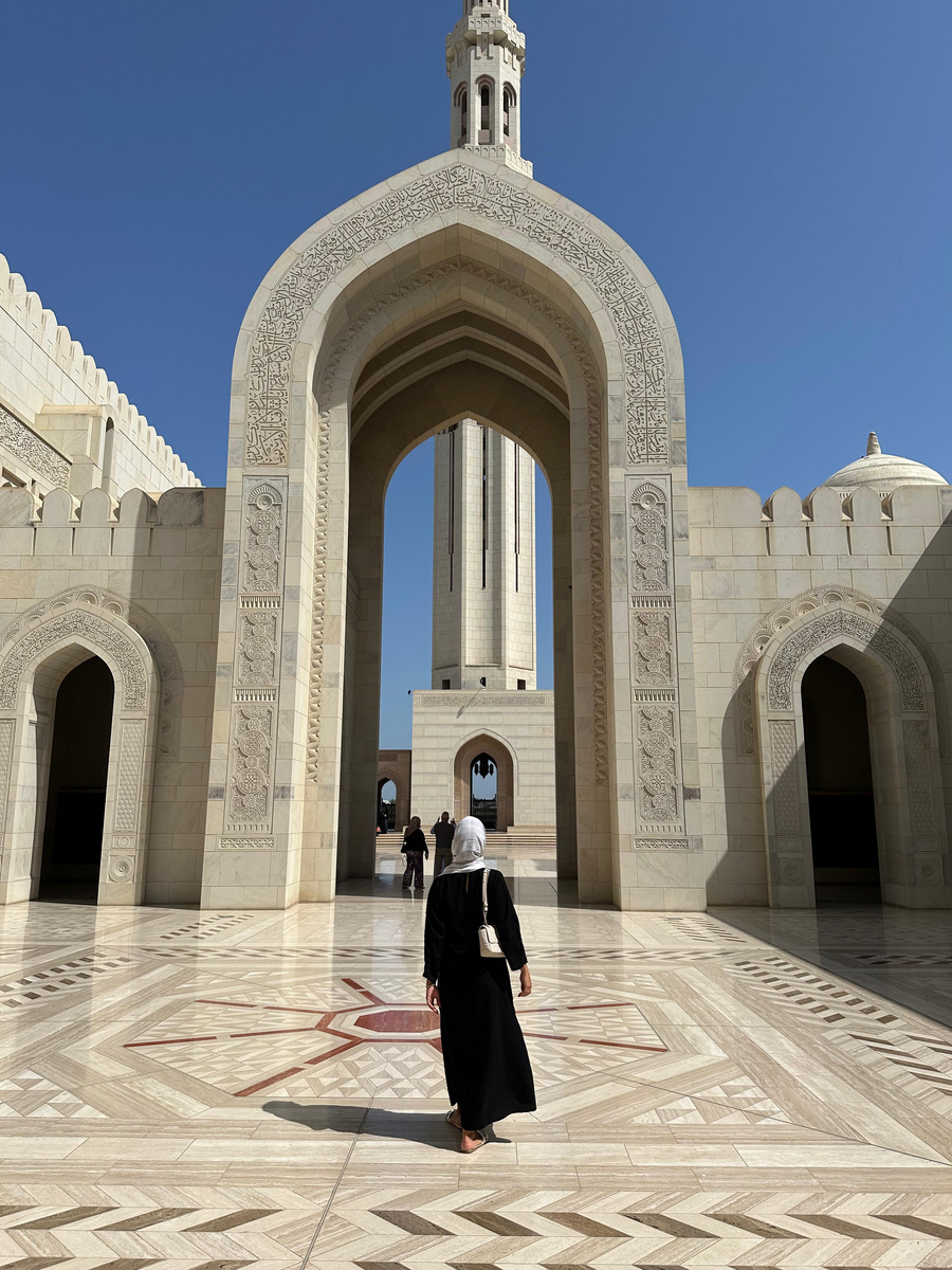 Самое популярное место для фото в Мечети