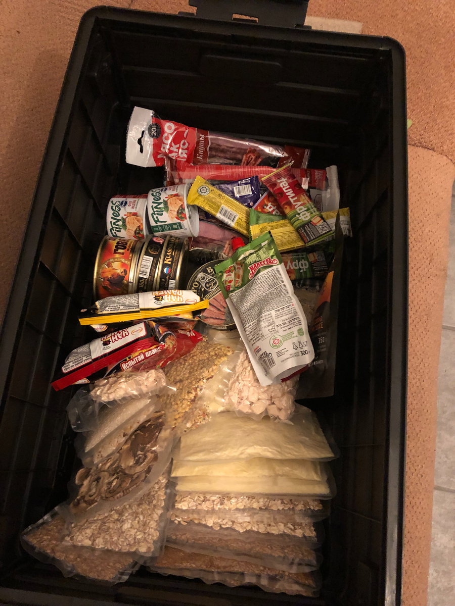 Последний раз беру с собой консервы